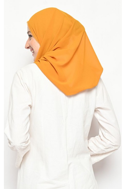 Pasmina Cerutti Crochet Mustard